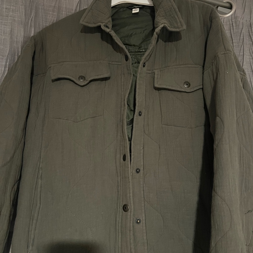 Women’s Quilted Jacket - Olive Green